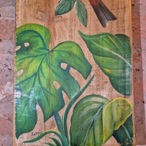 Quadro Pássaros Coloridos com Fruto - Imagem 4