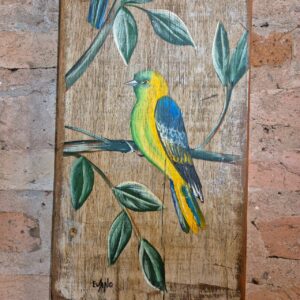 Quadro Pássaros Azuis - Imagem 4