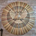 Quadro Mandala Divino Espirito Santo - Degradê