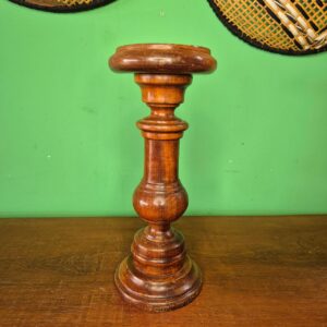 Castiçal de Vela em Madeira - M - Imagem 5