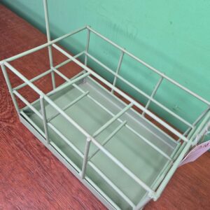 Cesta Multiuso em Ferro - Verde Pistache - Imagem 5