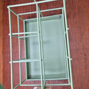 Cesta Multiuso em Ferro - Verde Pistache - Imagem 6