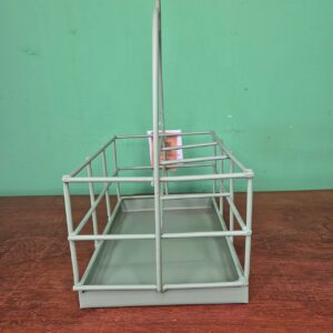 Cesta Multiuso em Ferro - Verde Pistache - Imagem 3