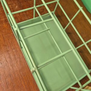 Cesta Multiuso em Ferro - Verde Pistache - Imagem 4