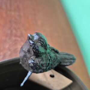 Balde em Ferro com Detalhe em Pássaro - M - Imagem 3