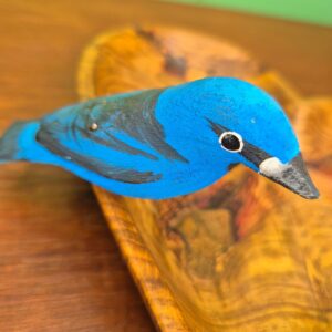 Petisqueira em Coração com Pássaro Azul - P - Imagem 4