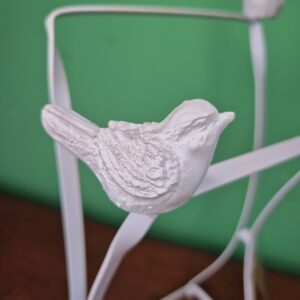 Suporte para Pano de Prato Detalhe em Pássaro – Branco - Imagem 4