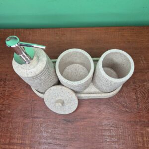 Jogo de Lavabo - Areia - Imagem 5