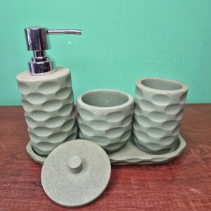 Jogo de Lavabo - Verde - Imagem 3