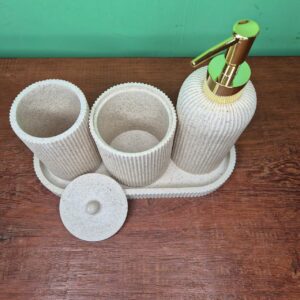 Jogo de Lavabo - Of White - Imagem 4