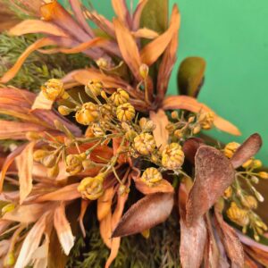 Composição Vaso rústico com Arranjo - Mini Lírios - Imagem 6