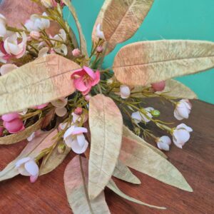 Composição vaso com Arranjo Flor do Campo - Rosa - Imagem 4