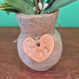 Composição Mini Pote com Tag e Arranjo Sementinha - Imagem 4