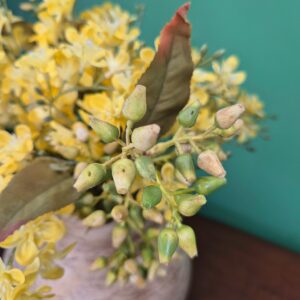 Composição Vaso com Arranjo Flor do Campo Amarelo - Imagem 5