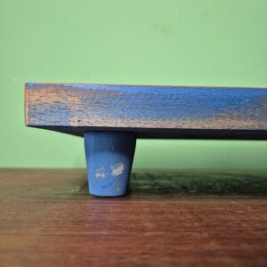 Bancada Azul em Madeira com Pés - Imagem 5