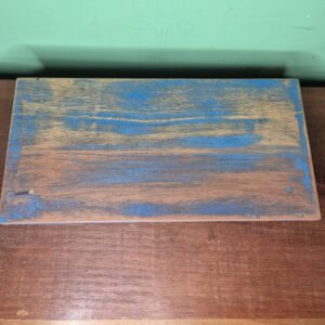 Bancada Azul em Madeira com Pés - Imagem 3