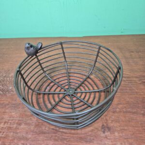 Kit Cestinha em Ferro com Pássaros - P e M - Imagem 5