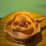 Flor de Cheiro G Terroso com 1 passaro - Juliana Takayama