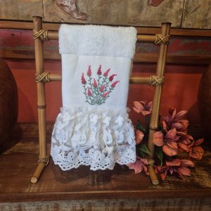 Suporte de Bambu para Toalha de Mão ou Pano de Prato – G - Imagem 2