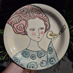 Prato Decorativo de Parede Juliana Takayama – Médio 02